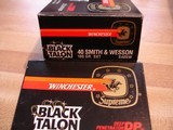 Winchester Black Talon .45Auto 230Gr SXT 20Rnd. box Plus 20 Rnd. Black Talon 40Gr 180 SXT Ctgs. - 3 of 3