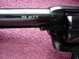 Colt SAA Rare .38/40WCF Mod.P-3870Z Spec.Order Full Royal Blue 7 1/2" BBl. Beveled Cyl. Real Ivory Stocks NIB 1995 Custom Shop - 10 of 19