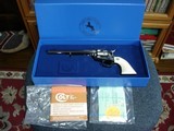 Colt SAA Rare .38/40WCF Mod.P-3870Z Spec.Order Full Royal Blue 7 1/2" BBl. Beveled Cyl. Real Ivory Stocks NIB 1995 Custom Shop - 18 of 19