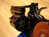 Colt Python MFG 1966 I-frame As New, .357Mag.Cal. 4"BBl. Bright Blue Original Finish, Walnut Target Stocks with Repro Colt Box & papers - 3 of 20