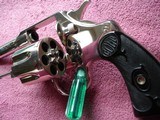 Colt Army Spec. Pre War .38 Spec. Bright Nickel MFG 1-26-1922 Colt Letter 4" BBl. Black Hard Rubber Stocks Near.Mint - 4 of 18