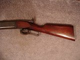 Savage Mod. 1899-B Utica N.Y. Take Down rifle .300 Savage Lever Act.
24"BBl. Lyman Tang Sight Very Nice original condition - 4 of 19