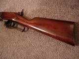 Savage Mod. 1899-B Utica N.Y. Take Down rifle .300 Savage Lever Act.
24"BBl. Lyman Tang Sight Very Nice original condition - 5 of 19