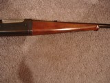 Savage Mod. 1899-B Utica N.Y. Take Down rifle .300 Savage Lever Act.
24"BBl. Lyman Tang Sight Very Nice original condition - 8 of 19