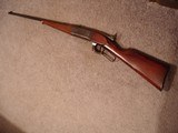 Savage Mod. 1899-B Utica N.Y. Take Down rifle .300 Savage Lever Act.
24"BBl. Lyman Tang Sight Very Nice original condition - 19 of 19