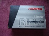 Federal Classic
Ctgs. .303 British 180 Gr. HI-Shok Soft Point Ctgs. 24 Round Box New Ammo - 2 of 4
