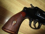 S&W Mod. 1905 Hand Ejector .32-20 Win. Cal. 5" BBL. Pre war, K-frame Blue,5-Screw Excellent all Original !With Walnut Checkered Diamond stock - 3 of 11
