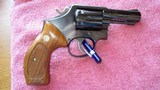 S&W Mod.547 9m/m Luger Revolver Mint
3" BBl. Bright Blue
Round Butt MFG 6/82 Hard To find Only 6486 Test fired only - 4 of 16