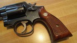 S&W Mod.547 9m/m Luger Rare 4 1/4"BBl. Gloss Blue, Walnut Square Butt,Test Fired only 1 of 3784 made
1984? Mint ! - 3 of 18