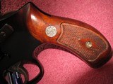 S&W Mod.MP Air weight 5-Screw ANIB 1953 Rare, Alloy Cyl. 14.8oz. .38Spec. Factory Letter Org.Gold Box EtcRound Butt frame - 8 of 13