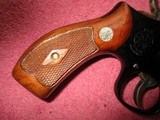 S&W Mod.MP Air weight 5-Screw ANIB 1953 Rare, Alloy Cyl. 14.8oz. .38Spec. Factory Letter Org.Gold Box EtcRound Butt frame - 9 of 13