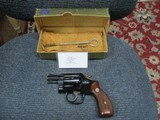 S&W Mod.MP Air weight 5-Screw ANIB 1953 Rare, Alloy Cyl. 14.8oz. .38Spec. Factory Letter Org.Gold Box EtcRound Butt frame - 1 of 13