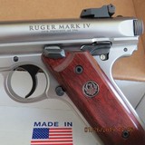 RUGER 100 YEARS MK IV Signed by William B. Riger - 13 of 15
