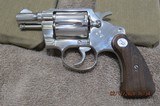 COLT DETECTIVE SPECIAL NICKLE 38-CALIBER 1st SERIES - 1 of 14