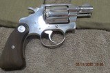 COLT DETECTIVE SPECIAL NICKLE 38-CALIBER 1st SERIES - 2 of 14