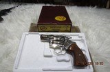 NEW IN THE FACTORY MATCHING BOX NICKLE COLT DETECTIVE SPECIAL - 1 of 15