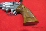 SMITH & WESSON MODEL 66 NO DASH 4" STAINLESS STEEL 357 MAHNUM - 4 of 15