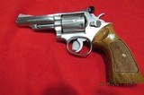 SMITH & WESSON MODEL 66 NO DASH 4" STAINLESS STEEL 357 MAHNUM - 1 of 15