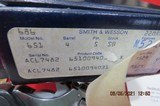 RARE SMITH & WESSON MODEL 651 NO DASH22-MAGNUM WITH FACTORY MATCHING 22-L/R CLYINDER - 2 of 15