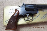 SMITH & WESSON K-22 MASTERPIECEBLUE 6" Barrel - 6 of 15