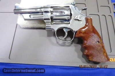 SMITH & WESSON MODEL 27 2 4 INCH NICKLE BARREL