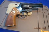 COLT PYTHON BLUE 4 INCH 357 WITH WHITE OUTLINE REAR SIGHTS - 7 of 15