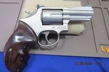 SMITH & WESSON MODEL 66-4, 3- INCH, 357 POWER PORTED S/S
