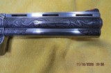 COLT PYTHON 6 INCH STAINLESS STEEL FULLY ENGRAVED - 9 of 14