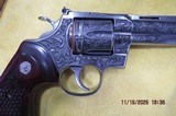 COLT PYTHON 6 INCH STAINLESS STEEL FULLY ENGRAVED - 7 of 14