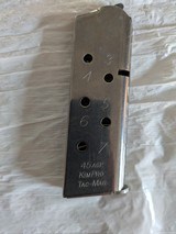 Kimber KimPro Tac Mag 7-rd .45 ACP magazine - 1 of 3