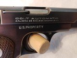 COLT 1903 POCKET HAMMERLESS US. PROPERTY - 4 of 5