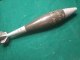 81 MM Mortar round US Army - 1 of 1