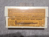Winchester, 250-3000 Savage soft point , 87 gr - 3 of 3