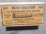 Winchester .32 (32-20) - 1 of 2