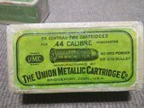 .44 Calibre Winchester by UMC - 1 of 3
