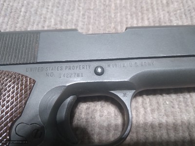 Remington Rand model 1911 A1, mfg 1943