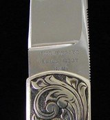Harvey Otis McBurnette Engraved Lock Back Folder - 3 of 6