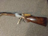 Winchester 1885 Low Wall Custom rifle in .25-20, with double set triggers - 6 of 15