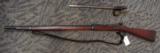 SPRINGFIELD MODEL 1884 TRAPDOOR MFG. 1889 WITH BAYONET AND FROG. - 5 of 15