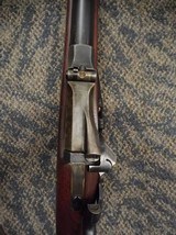 SPRINGFIELD MODEL 1884 TRAPDOOR MFG. 1889 WITH BAYONET AND FROG. - 12 of 15