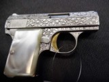 BROWNING BABY RENAISSANCE .25 ACP WITH ORIGINAL CASE AND OWNERS MANUAL - 7 of 15