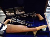 COLT
1877- 1977 CAVALRY COMMEMORATIVE SET WITH DISPLAY CASE - 10 of 15