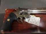 COLT PYTHON TARGET .38 SPECIAL 8" NICKEL EXCELLENT CONDITION WITH BOX 1 OF 250 MFG - 7 of 20