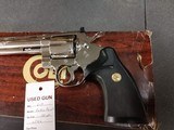 COLT PYTHON TARGET .38 SPECIAL 8" NICKEL EXCELLENT CONDITION WITH BOX 1 OF 250 MFG - 6 of 20