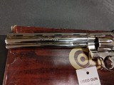 COLT PYTHON TARGET .38 SPECIAL 8" NICKEL EXCELLENT CONDITION WITH BOX 1 OF 250 MFG - 5 of 20