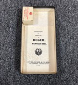 Ruger Single Six Convertible .22/.22wmr w/ box (3-screw model) - 7 of 9