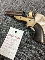 C. Sharps Model 2 .30 Rimfire 4 shot pepperbox Antique Civil War Era - 3 of 4