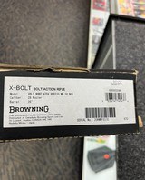 Browning X-bolt Western Hunter ATDX .28 Nosler Unfired w/ box - 9 of 9