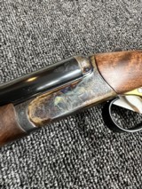 CSMCRBL-28 Custom 28ga. SxS Shotgun 26” Skeet/IC w/ Hardcase Like New - 12 of 13