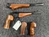 Thompson Center Contender .45/410 w/ extra .222 barrel/forearm & 2 grips - 2 of 3